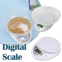 5Kg x 1g Digital Kitchen Scales Diet Food Compact LCD Kitchen Scales