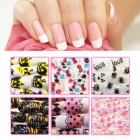 Artificial Nails with Nail Art 12 Design 