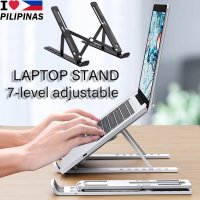 Portable Laptop Stand, Tablet Adjustable Aluminum Computer Stands, Foldable Desktop Holder for 10 15.6” Laptop