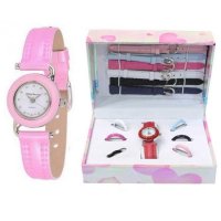 Interchangeable StrapLadies Watch Gift Set - 7 Color