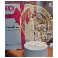 Creative 3D visualization Lamp 