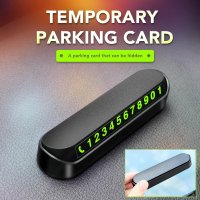 Car Temporary Parking Card Phone Number Card Plate Telephone Number Car Park Automobile Accessories