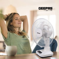 Best  12 inch Re chargeable fan  / Geepas from Dubai 