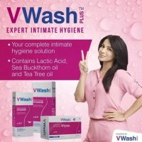 VWash Plus Women's Intimate Hygiene Wash - 20 ml - Small Pack Travel Size