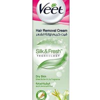 Veet Silk & Fresh Dry Skin Hair Removal Cream, 100gm Dubai 