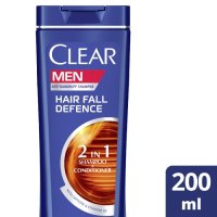 Clear, Men Shampoo, Anti-Dandruff, Hair Fall Defence - 200 Ml