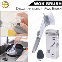 Kitchen Cleaning Scrub Wok Brush