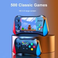 500 in 1 Children Game Console X7M X7Plus colors Game Box Handheld Gifts for kids Mini Game Single and Double Player