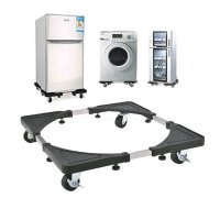 Adjustable Floor Stand Trolley For Washing Machines & Refrigerator