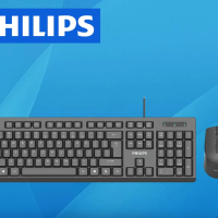 Philips Combo Wired keyboard mouse ( 1 Year Warranty ) 