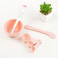 6pcs/set Skin Care Facial Brush Mask Bowl Spoon Set Mask Brush Bar DIY Beauty Tools Mixing Tools