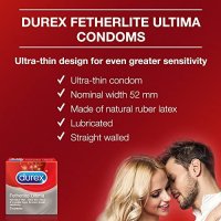 Durex Condoms Fetherlite - 3 Pack