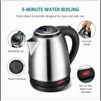 Earth Star Stainless Steel Electric Kettle 1.8 L