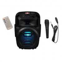 ZQS-6111 6.5 inch Portable Wireless Karaoke Speaker with Mic